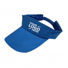 Branded Cotton Twill Visor  Branded Cotton Twill Visor