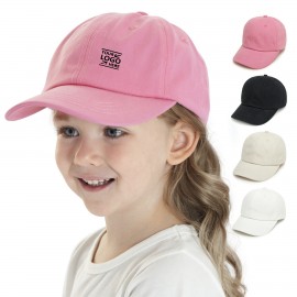 Unisex Kids Adjustable Baseball Cap Logo Printed