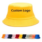 Polyester & Cotton Bucket Hat with Logo