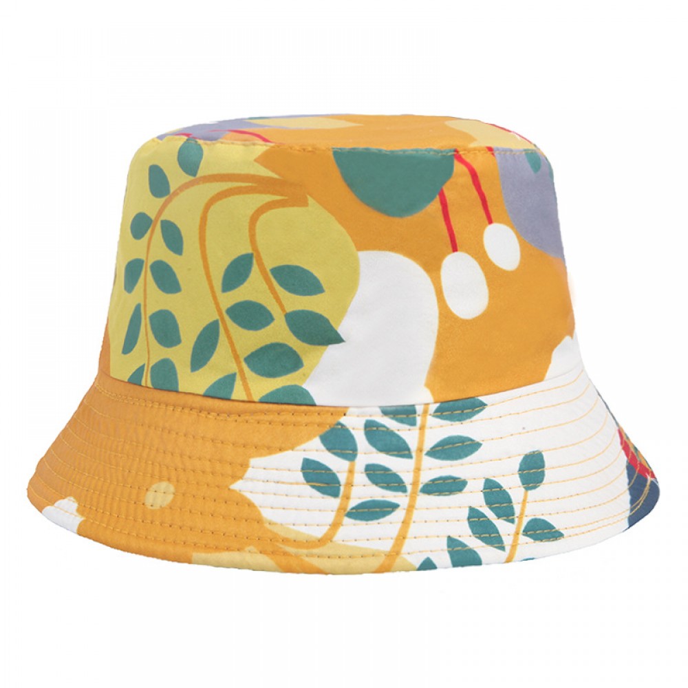 #6 Geometric Tie-dye Tree Pattern Basin Cap Bucket Hat with Logo #6 Geometric Tie-dye Tree Pattern Basin Cap Bucket Hat with Logo