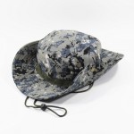 Logo Printed Bucket Military Style Jungle Hat