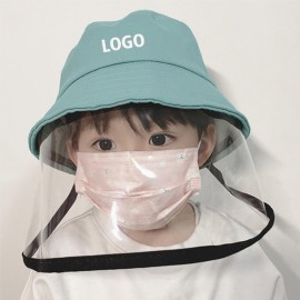 Youth Bucket Hat With Face Shield with Logo