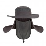 Personalized Sun Bucket Hat W/Face Neck Flaps