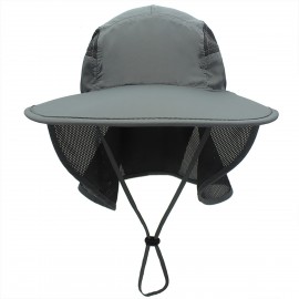 Outdoor UPF50+ Mesh Sun Hat Custom Imprinted