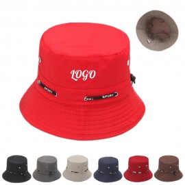 Unisex Acrylic Double Layer Bucket Hat with Logo  Unisex Acrylic Double Layer Bucket Hat with Logo