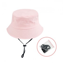 Unisex Cotton Bucket Sun Hat with Logo