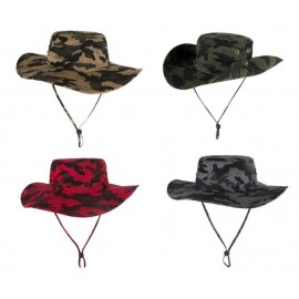 Branded Â Camo Bucket Fisher Hats