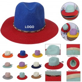 Custom Womens & Mens Straw Sun Hat