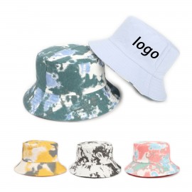 Custom Double-Side Tie Dye Bucket Hat  Custom Double-Side Tie Dye Bucket Hat
