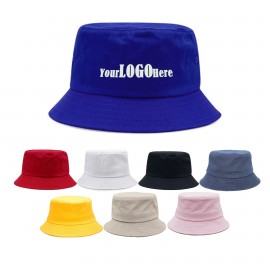 Cotton Bucket Hats with custom logo Custom Imprinted