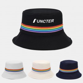 Double-Sided Wear 100% Cotton Fisherman Hat with Logo