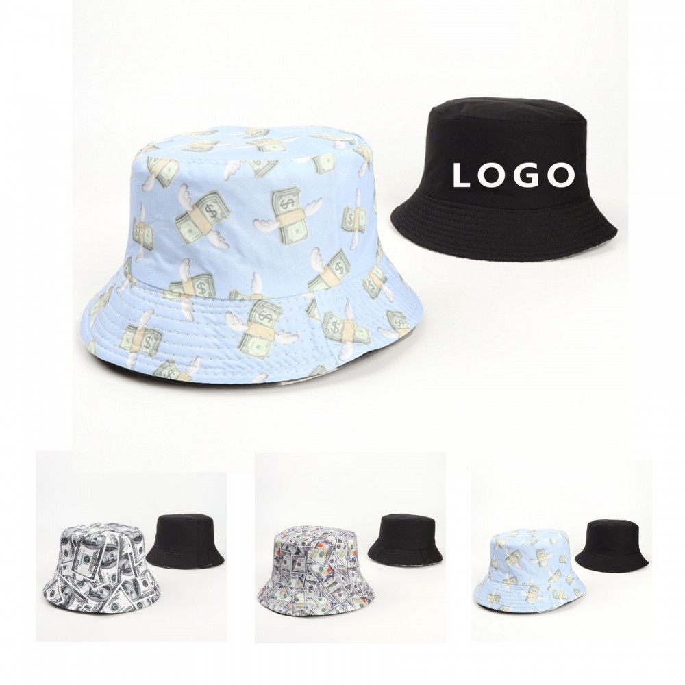 Unisex Cotton Bucket Hat with Logo Unisex Cotton Bucket Hat with Logo