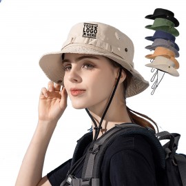 Custom Foldable Customizable Beach Fishing Summer Safari Hat