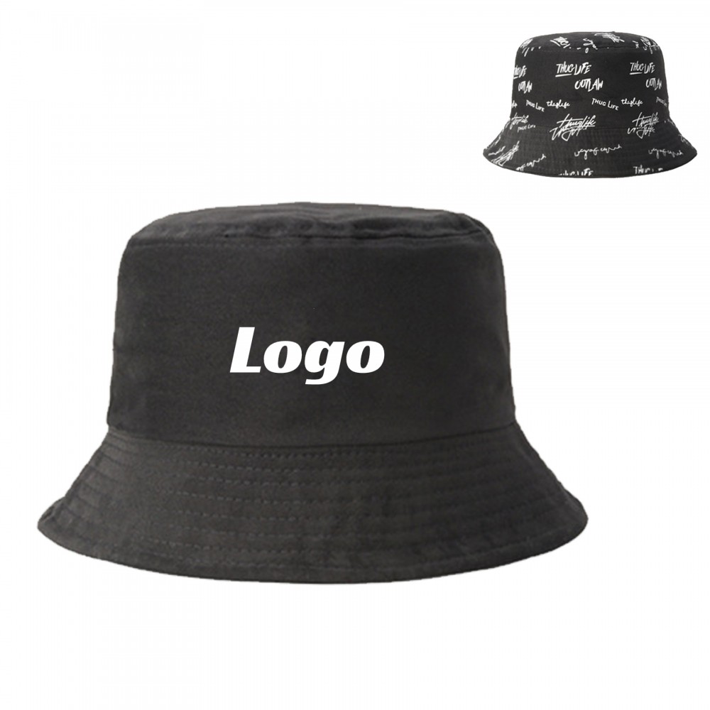 Fashion Bucket Hat with Logo