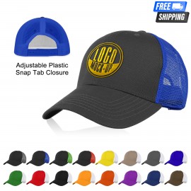 Low Profile Trucker Cap with Logo