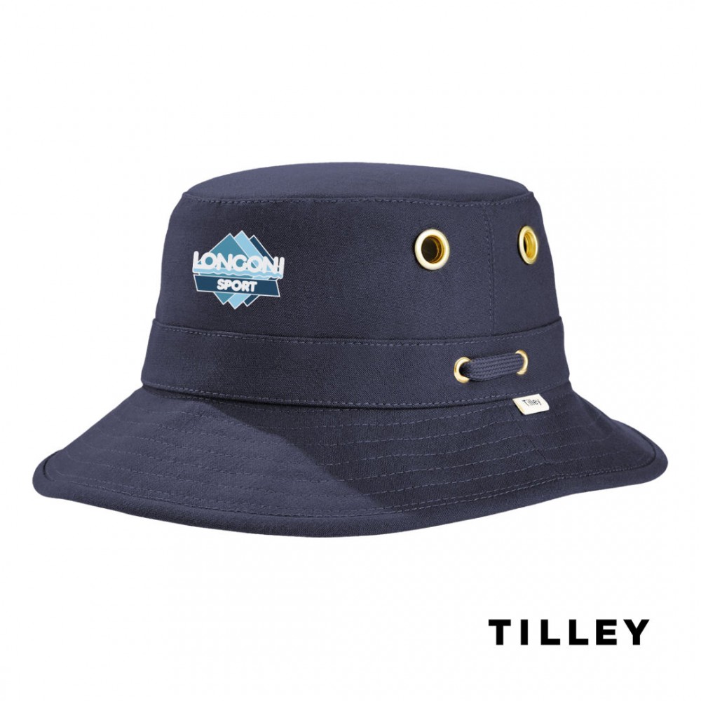 Personalized Tilley Iconic T1 Bucket Hat - Dark Navy 7 5/8 Personalized Tilley Iconic T1 Bucket Hat - Dark Navy 7 5/8