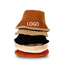 Personalized Winter Fleece Bucket Hat  Personalized Winter Fleece Bucket Hat