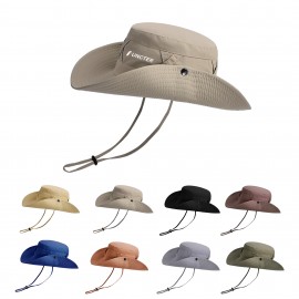 Outdoor Summer Bucket Hat Foldable Sun Hat with Logo