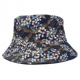 Custom Flower Pattern #5 Sun Hat Breathable Basin Hat Beach Hat Fisherman Hat Bucket Hat