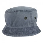 HeadShots Cotton Washed Bucket Hat with Logo