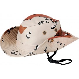 Hunting Camo Cotton Twill Safari Bucket Hat with Logo