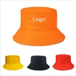 Personalized Outdoor Sun Protection Cotton Twill Fisherman Bucket Hat -Four Color