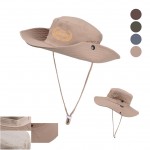 Wide Brim Uv Protection Sun Hat with Logo