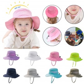 Logo Printed UPF 50+ Toddler Sun Hat
