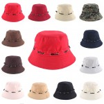 Cotton Fishing Bucket Hat Sun Cap Custom Imprinted