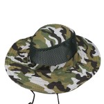 Customized Breathable Men's Wide Brim Camouflage Bucket Hat