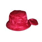 Branded Polyester Folding Bucket Hat With Pouch
