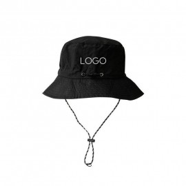 Packable Summer UV Protection Bucket Sun Hat with Logo