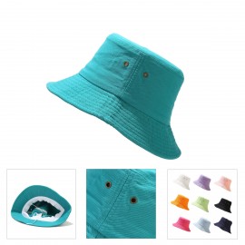 Logo Printed Adams Headwear Vacationer Bucket Hat