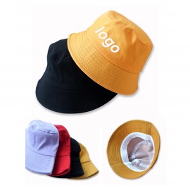 Simple Bucket Hat with Logo  Simple Bucket Hat with Logo