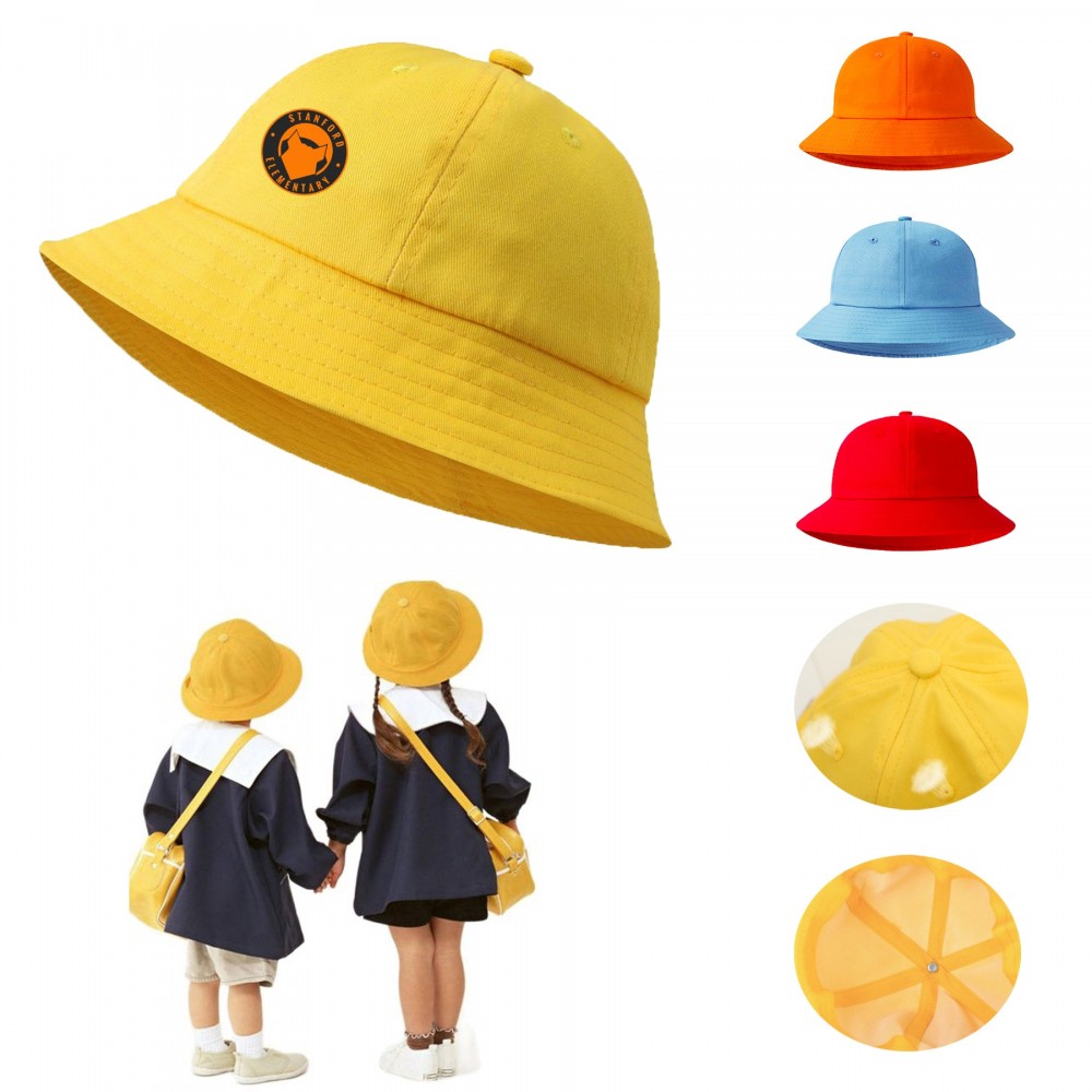 Back to School Kids Bucket Hat Branded