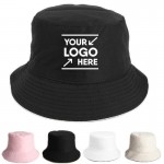 Personalized Solid Color Printed Uv Protection Outdoors Bucket Hat
