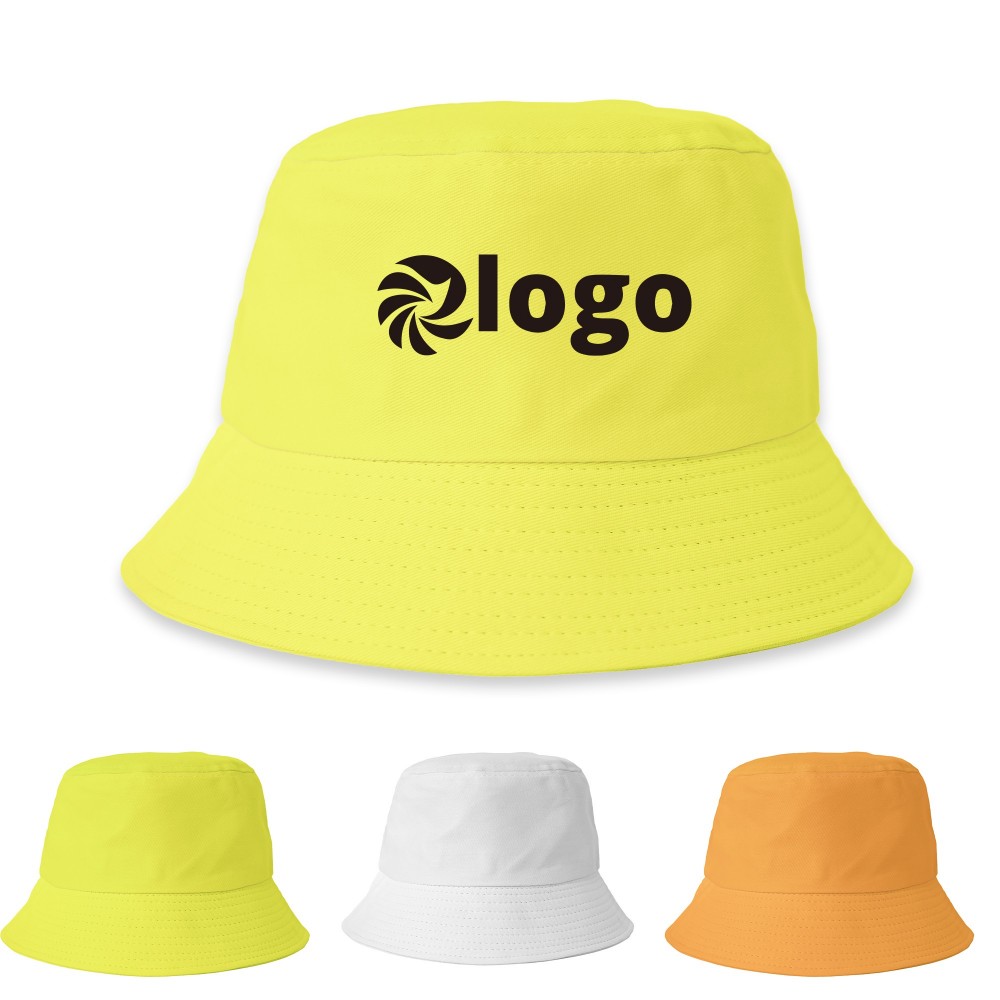Custom Cotton Polyester Bucket Hat Custom Cotton Polyester Bucket Hat