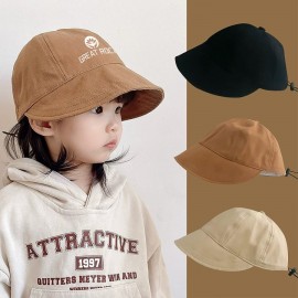 Beach Sun Protction Bucket Hat for Toddlers with Logo