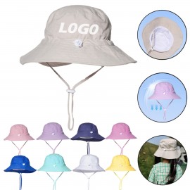 Summer Kids Fisherman Hat with Logo