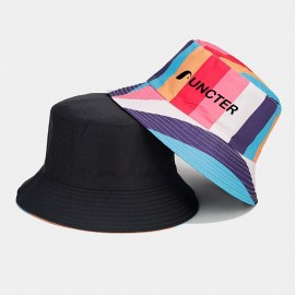 Customized Reversible Polyester Pride Rainbow Hat