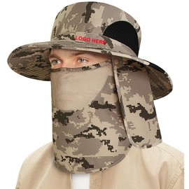 Customized Fishing Safari Bucket Sun Hat