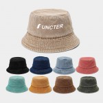 Custom Summer Vintage Sun Protection Hat Denim Bucket Hat