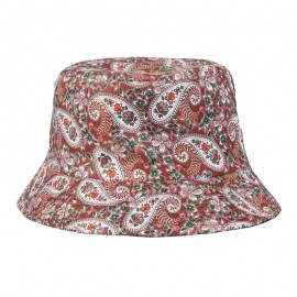 Customized #34 Geometric Tie-dye Pattern Basin Cap Bucket Hat