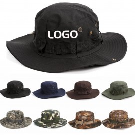 Foldable Boonie Cap with Logo