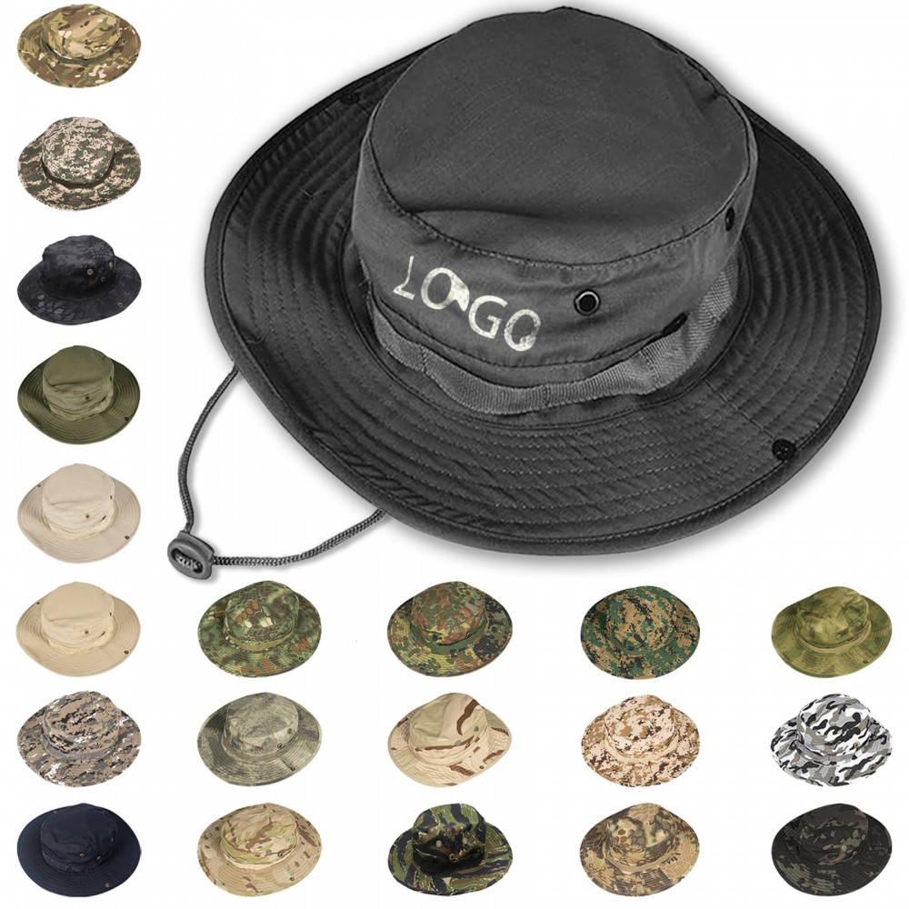 Logo Branded Bucket Hat Logo Branded Bucket Hat