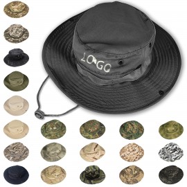 Logo Branded Bucket Hat  Logo Branded Bucket Hat