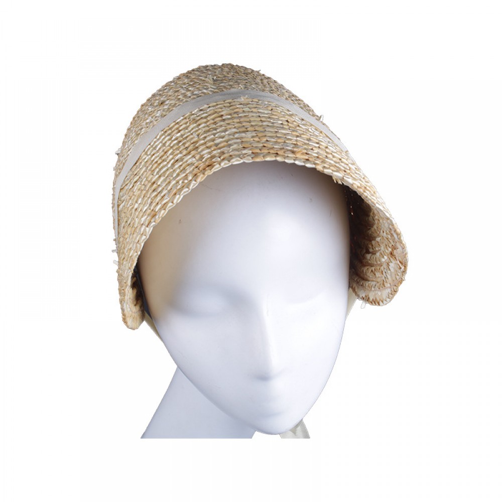 Custom Imprinted Women's Sun Visor Straw Hat