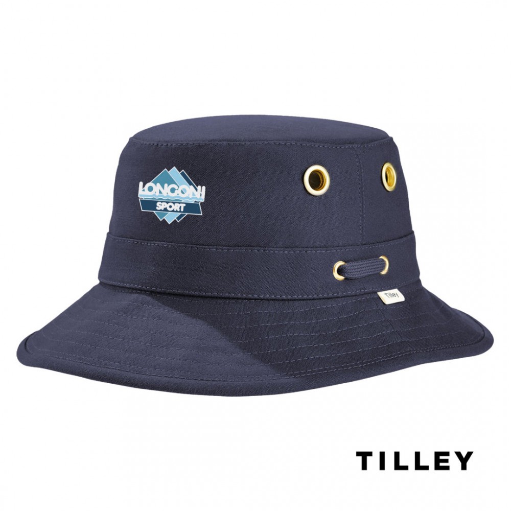 Tilley Iconic T1 Bucket Hat - Dark Navy 7 7/8 with Logo