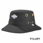 Customized Tilley Iconic T1 Bucket Hat - Black 7 7/8