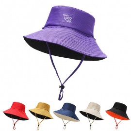 Outdoor Activities Fisherman's Cap / Bucket Hat Logo Printed